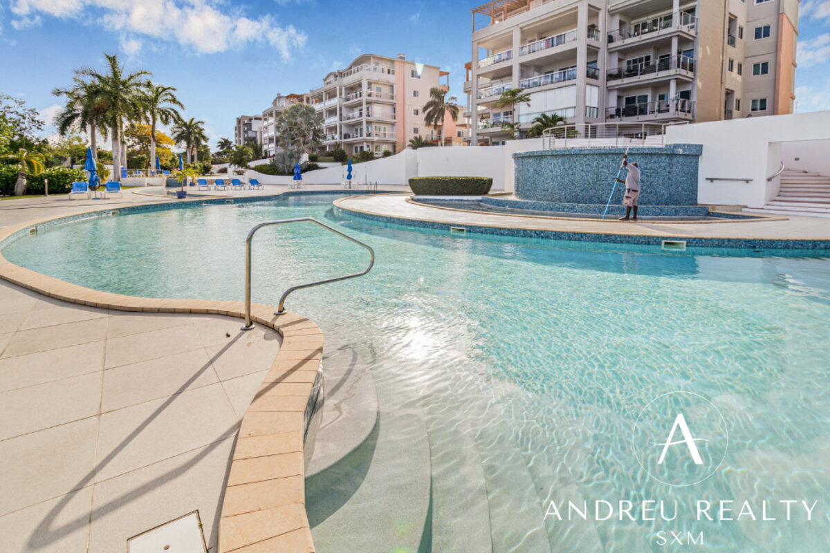 Appartement 1 Chambre avec Grande Terrasse à Maho