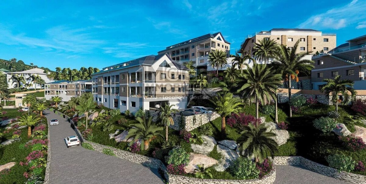 Anse Marcel Vue Mer résidence Crystal 2 pièces Neuf 65.60m2