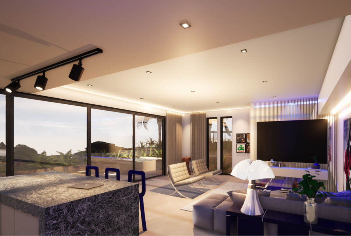 Appartement de luxe vue mer époustouflante (neuf)