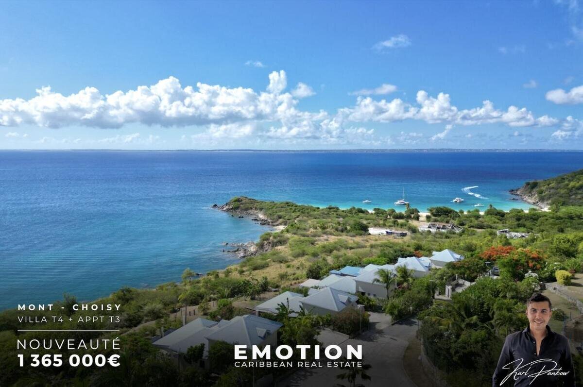 Villa T4 + Appt T3 - Vue mer