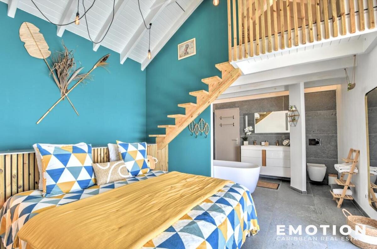 Villa T4 + Appt T3 - Vue mer