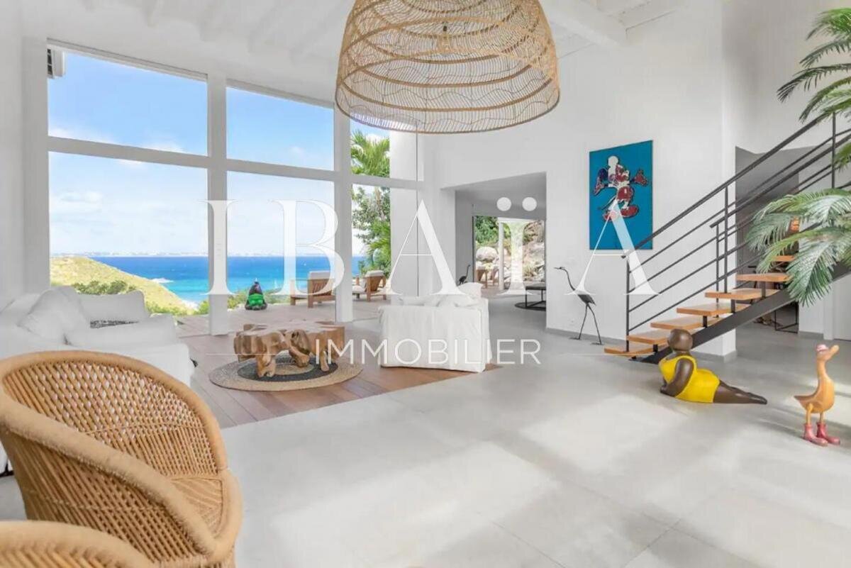 Anse Marcel - Villa D'Exception 7 Chambres - Vue Mer