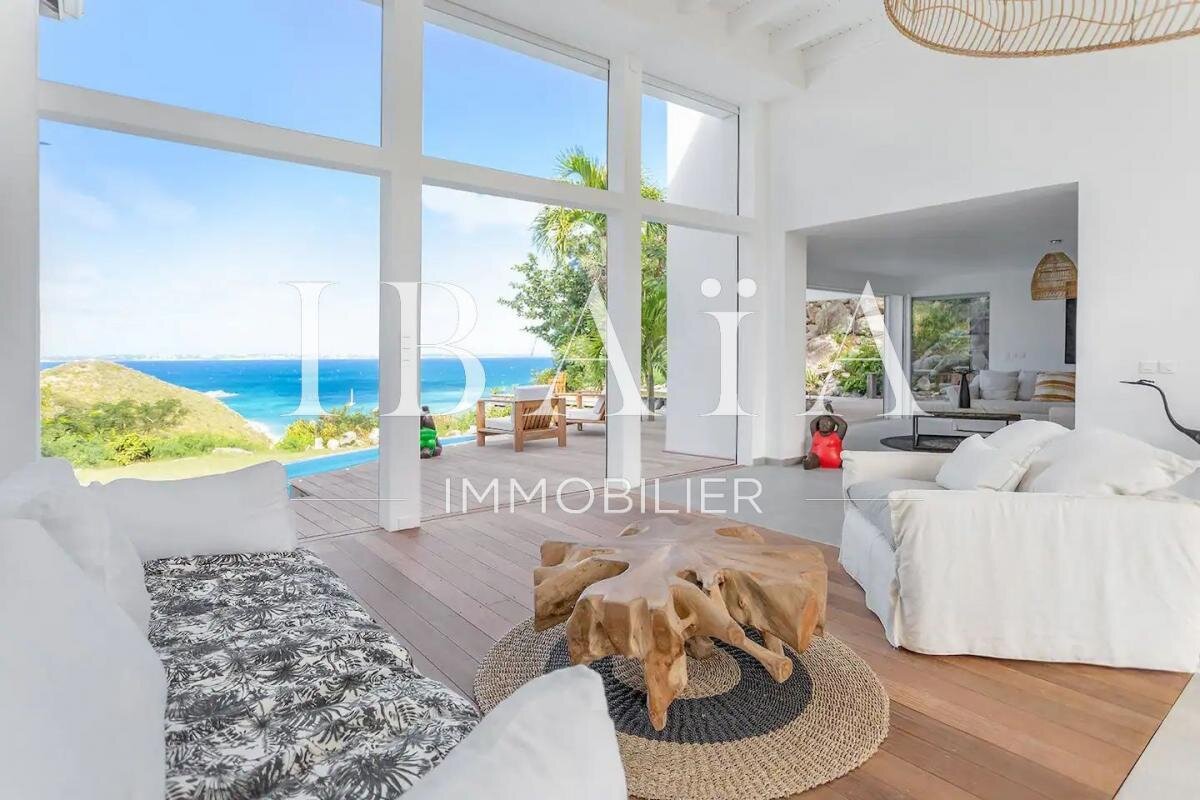 Anse Marcel - Villa D'Exception 7 Chambres - Vue Mer