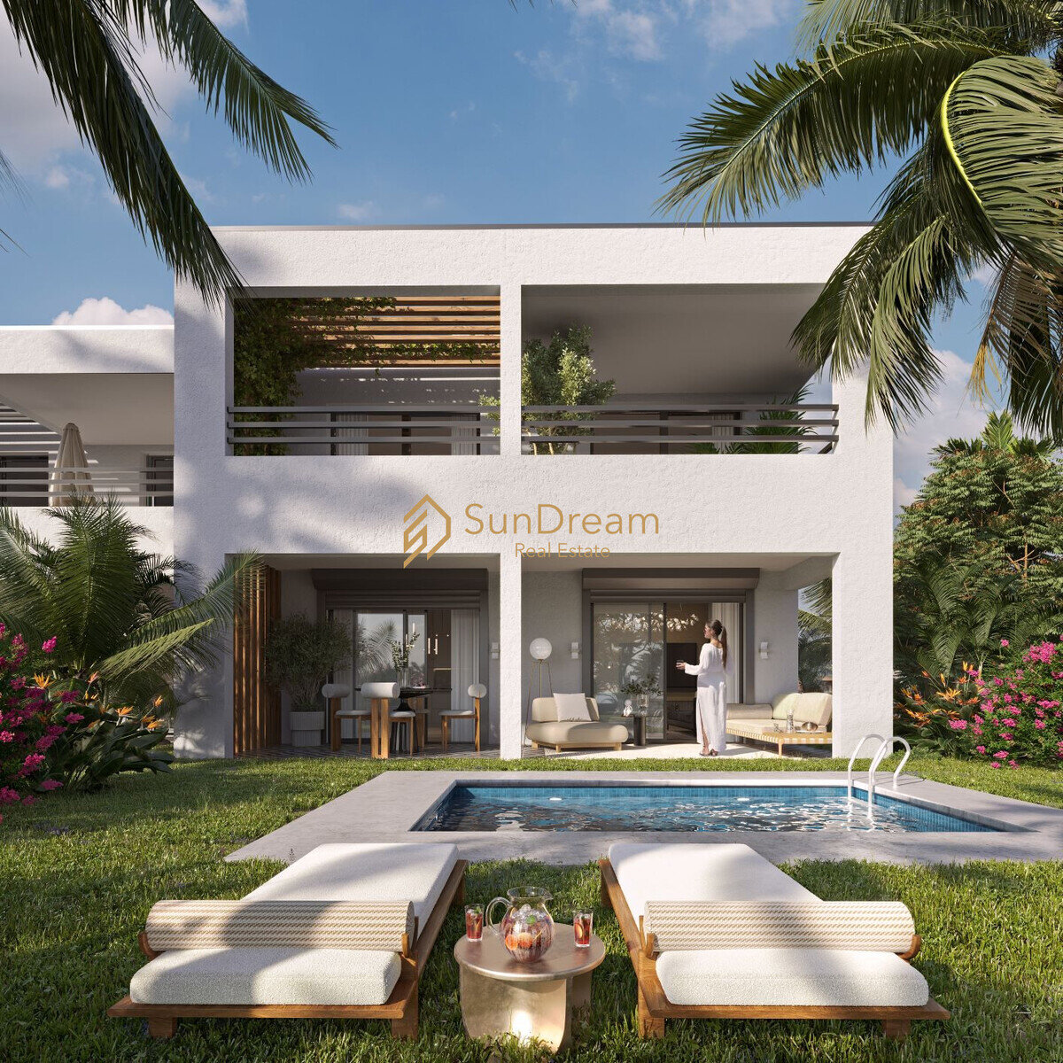 Superbe Appartement T2 Aux Jardins De La Grande Caye