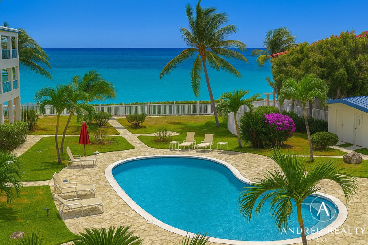 Condo en bord de mer – Simpson Bay Beach