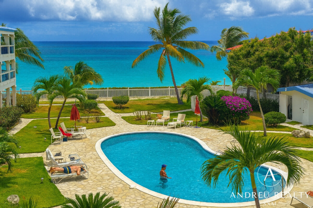 Condo en bord de mer – Simpson Bay Beach