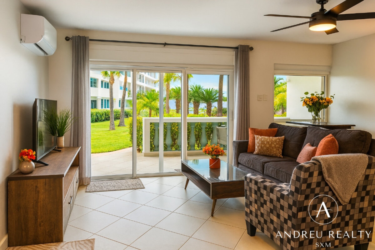 Condo en bord de mer – Simpson Bay Beach