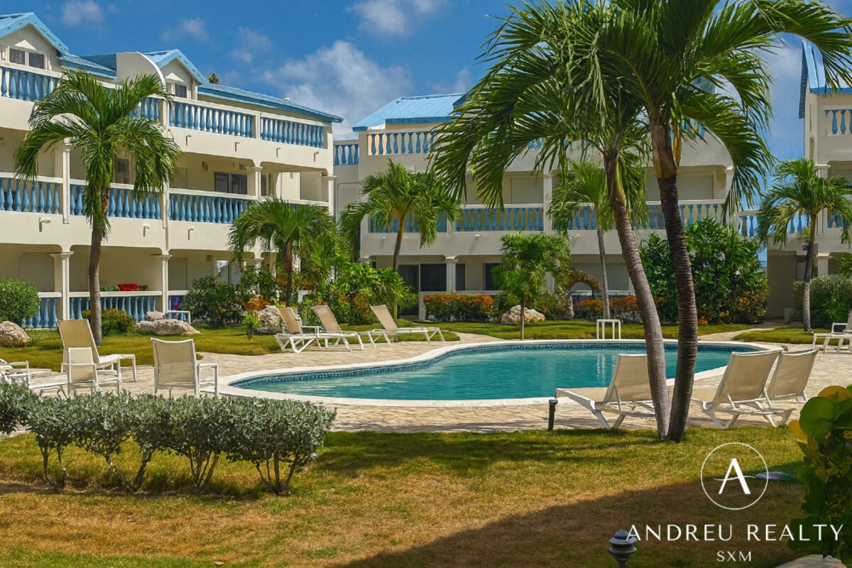 Condo en bord de mer – Simpson Bay Beach