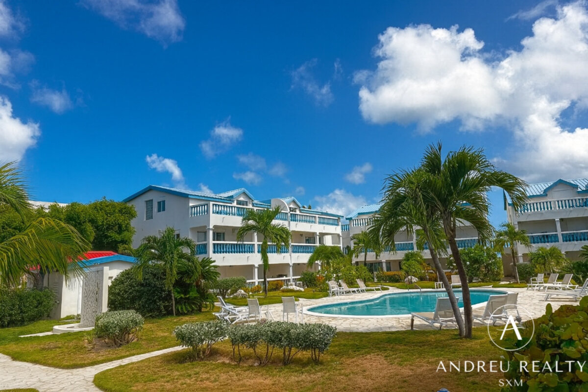 Condo en bord de mer – Simpson Bay Beach