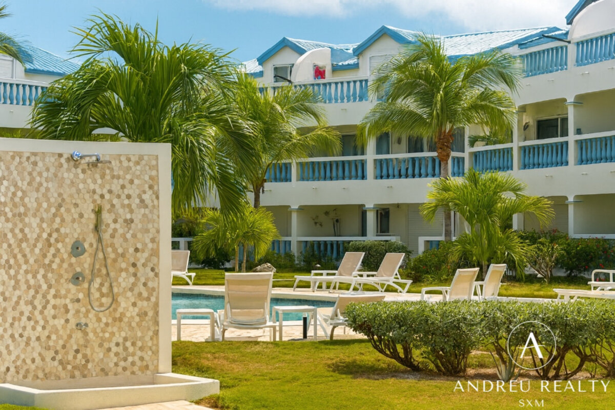 Condo en bord de mer – Simpson Bay Beach