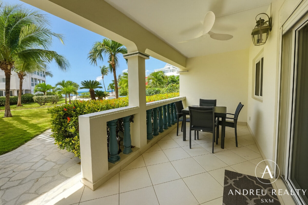 Condo en bord de mer – Simpson Bay Beach
